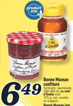 Marché Richelieu BONNE MAMAN CONFITURE | BONNE MAMAN JAM offer