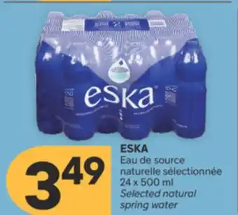 Brunet ESKA Eau de source naturelle sélectionnée offer