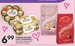 Brunet FERRERO ROCHER, LINDT, GHIRARDELLI Chocolats sélectionnés offer