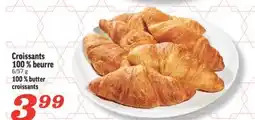 Marché Richelieu CROISSANTS 100 % BEURRE | 100 % BUTTER CROISSANTS offer