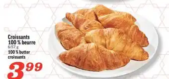 Marché Richelieu CROISSANTS 100 % BEURRE | 100 % BUTTER CROISSANTS offer