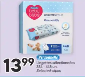 Brunet PERSONNELLE Lingettes sélectionnées offer