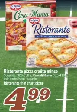 Marché Richelieu RISTORANTE PIZZA CROÛTE | RISTORANTE THIN CRUST PIZZA offer