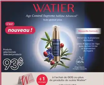 Brunet WATIER Produits sélectionnés offer