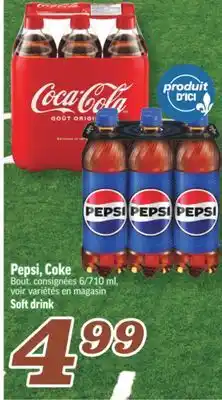 Marché Richelieu PEPSI, COKE SOFT DRINK offer