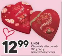 Brunet LINDT Chocolats sélectionnés offer