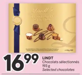 Brunet LINDT Chocolats sélectionnés offer