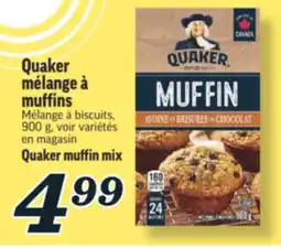 Marché Richelieu QUAKER MÉLANGE À MUFFINS | QUAKER MUFFIN MIX offer