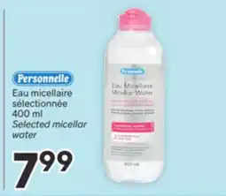 Brunet PERSONNELLE Eau micellaire sélectionnée offer