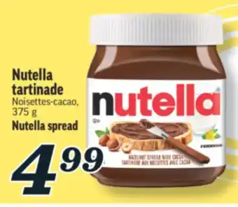 Marché Richelieu NUTELLA TARTINADE | NUTELLA SPREAD offer