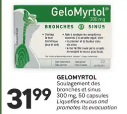 Brunet GELOMYRTOL Soulagement des bronches et sinus offer