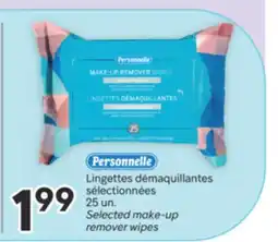 Brunet PERSONNELLE Lingettes démaquillantes sélectionnées offer