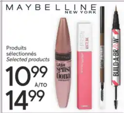 Brunet MAYBELLINE NEW YORK Produits sélectionnés offer