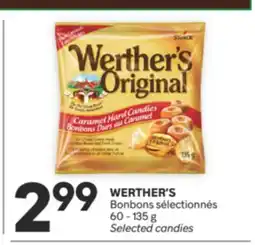 Brunet WERTHER'S Bonbons sélectionnés offer