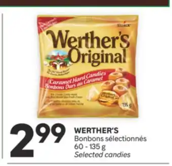 Brunet WERTHER'S Bonbons sélectionnés offer