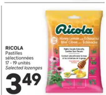 Brunet RICOLA Pastilles sélectionnées offer