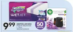 Brunet SWIFFER, AIR WICK Produits sélectionnés offer