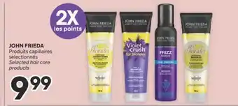 Brunet JOHN FRIEDA Produits capillaires sélectionnés offer