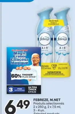 Brunet FEBREZE, M. NET Produits sélectionnés offer