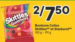 Brunet Bonbons Cellos Skittles MD et Starburst offer