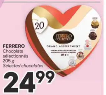 Brunet FERRERO Chocolats sélectionnés offer