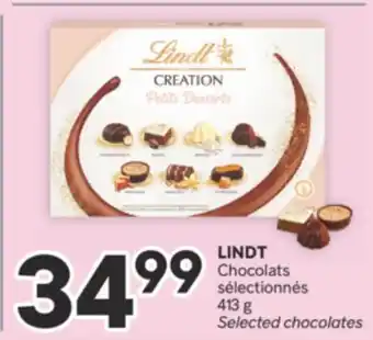 Brunet LINDT Chocolats sélectionnés offer