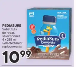 Brunet PEDIASURE Substituts de repas sélectionnés offer