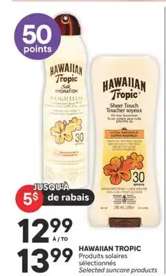 Brunet HAWAIIAN TROPIC Produits solaires sélectionnés offer