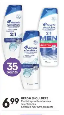 Brunet HEAD & SHOULDERS Produits les cheveux sélectionnés offer