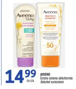 Uniprix AVEENO Écrans solaires sélectionnés/Selected sunscreens offer