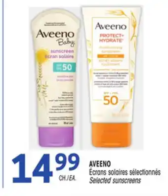 Uniprix AVEENO Écrans solaires sélectionnés/Selected sunscreens offer