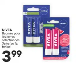 Brunet NIVEA Baumes pour les lèvres sélectionnés offer