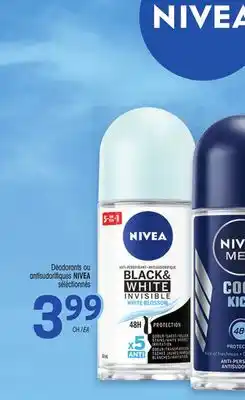 Uniprix Déodorants ou antisudorifiques NIVEA séléctionnés offer