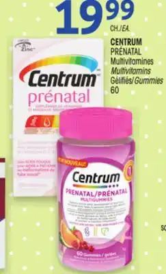 Uniprix CENTRUM PRÉNATAL Multivitamines Multivitamins/Gélifiés/Gummies offer