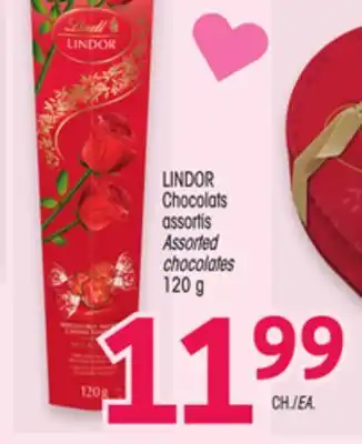 Uniprix LINDOR Chocolats assortis/ Assorted chocolates offer