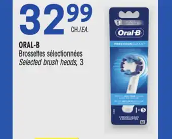 Uniprix ORAL-B Brossettes sélectionnées/Selected brush heads offer