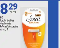 Uniprix BIC Rasoirs jetables sélectionnés/ Selected disposable razors offer