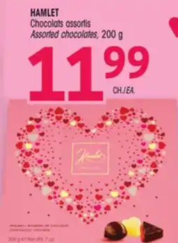 Uniprix HAMLET Chocolats assortis/Assorted chocolates offer