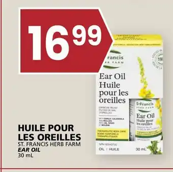 Rachelle-Bery Grocery ST. FRANCIS HERB FARM EAR OIL offer