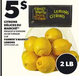 Provigo CITRONS DÉLICES DU MARCHÉ, 2 LB offer