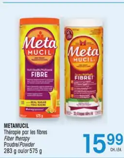 Uniprix METAMUCIL Thérapie par les fibres/ Fiber therapy/Poudre/Powder offer