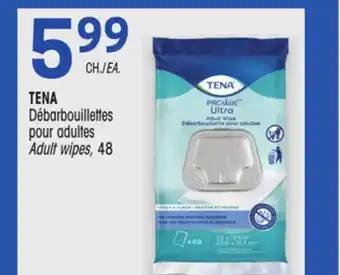 Uniprix TENA Débarbouillettes pour adultes /Adult wipes offer