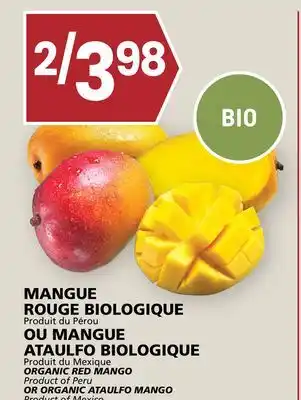 Rachelle-Bery Grocery ORGANIC RED MANGO Product of Peru OR ORGANIC ATAULFO MANGO Product of Mexico offer