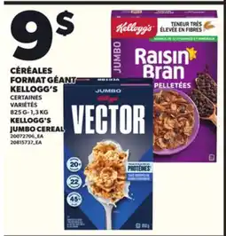 Provigo CÉRÉALES FORMAT GÉANT KELLOGG'S 825 G- 1,3 KG offer