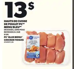 Provigo HAUTS DE CUISSE DE POULET PCMD MENU BLEUMC 8 UN offer