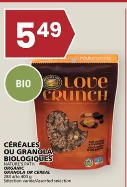 Rachelle-Bery Grocery NATURE'S PATH ORGANIC GRANOLA OR CEREAL offer