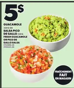 Provigo GUACAMOLE 320 G OU SALSA PICO DE GALLO 220 G offer