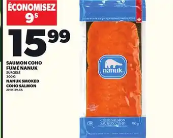 Provigo SAUMON COHO FUMÉ NANUK, 300 G offer