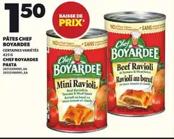 Provigo PÂTES CHEF BOYARDEE 425 G offer