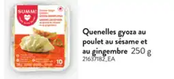 Provigo QUENELLES GYOZA AU POULET AU SÉSAME ET AU GINGEMBRE 250 G offer